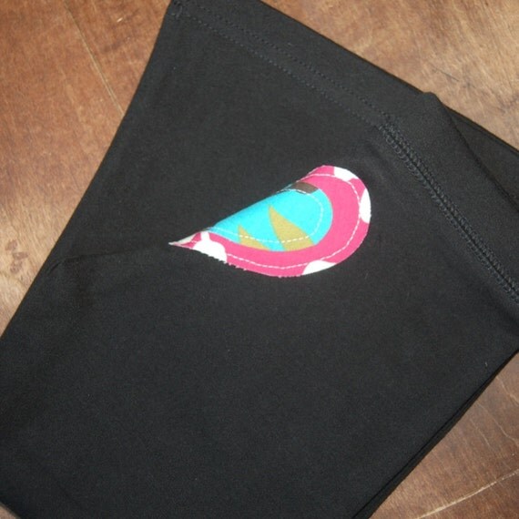 Double Layer Heart Bum full length yoga pants ... Ready To Ship Size 2 ... girls 2nd birthday Il_570xn