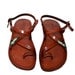 Brown Decor Roxy Leather Sandals