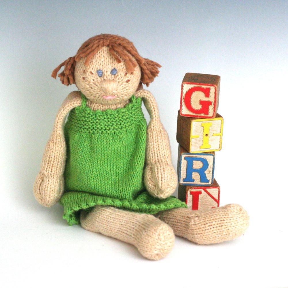 G is for Girl - PDF Knitting Pattern