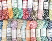 15 Yards of Bakers Twine . Sample Bundle . Choice of 22 Colors