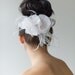 Bridal Hair Accessory, Floral Wedding Hair Comb, Wedding Headpiece, Fascinator