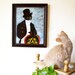 Mr Darcy Tuxedo Cat Art, Cat Wearing Fancy Suit, Cravat, Top Hat 11x14 Fine Art Print