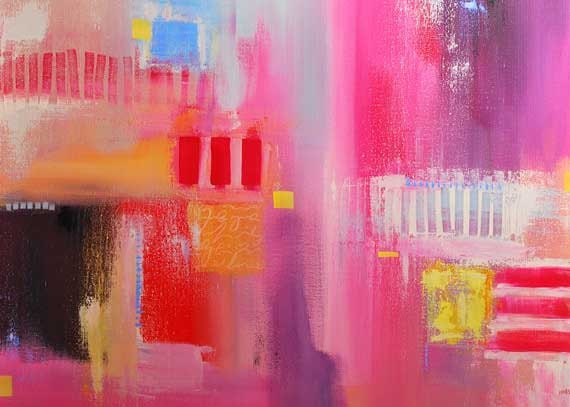 Art Print 8x10 Vibrant Abstract
