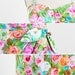 r e s e r v e d - vintage 1950s dress / 50s dress / Green and Pink Watercolor Floral Wiggle Dress by Alix of Miami