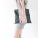 SALE - Large two toned leather fold over bag 10% 0ff