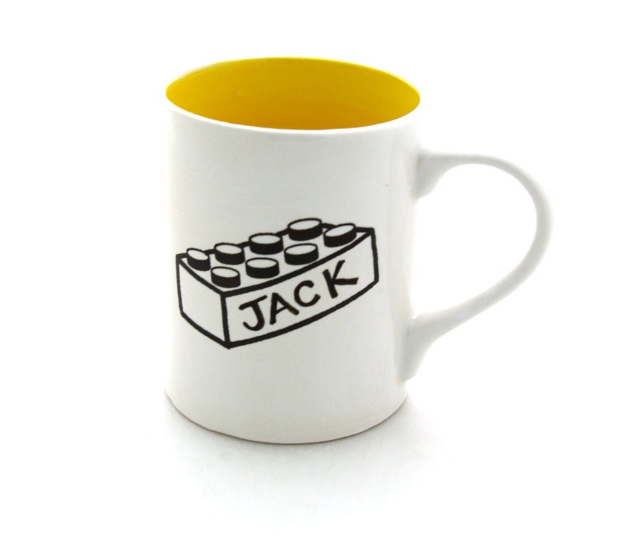Dad Personalized Custom Mug Lego (R) Brick Mug