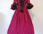 Steampunk Marie Antoinette rococo Goth Victorian inspired costume dress