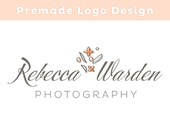 PREMADE Photography Logo Design, with Watermark