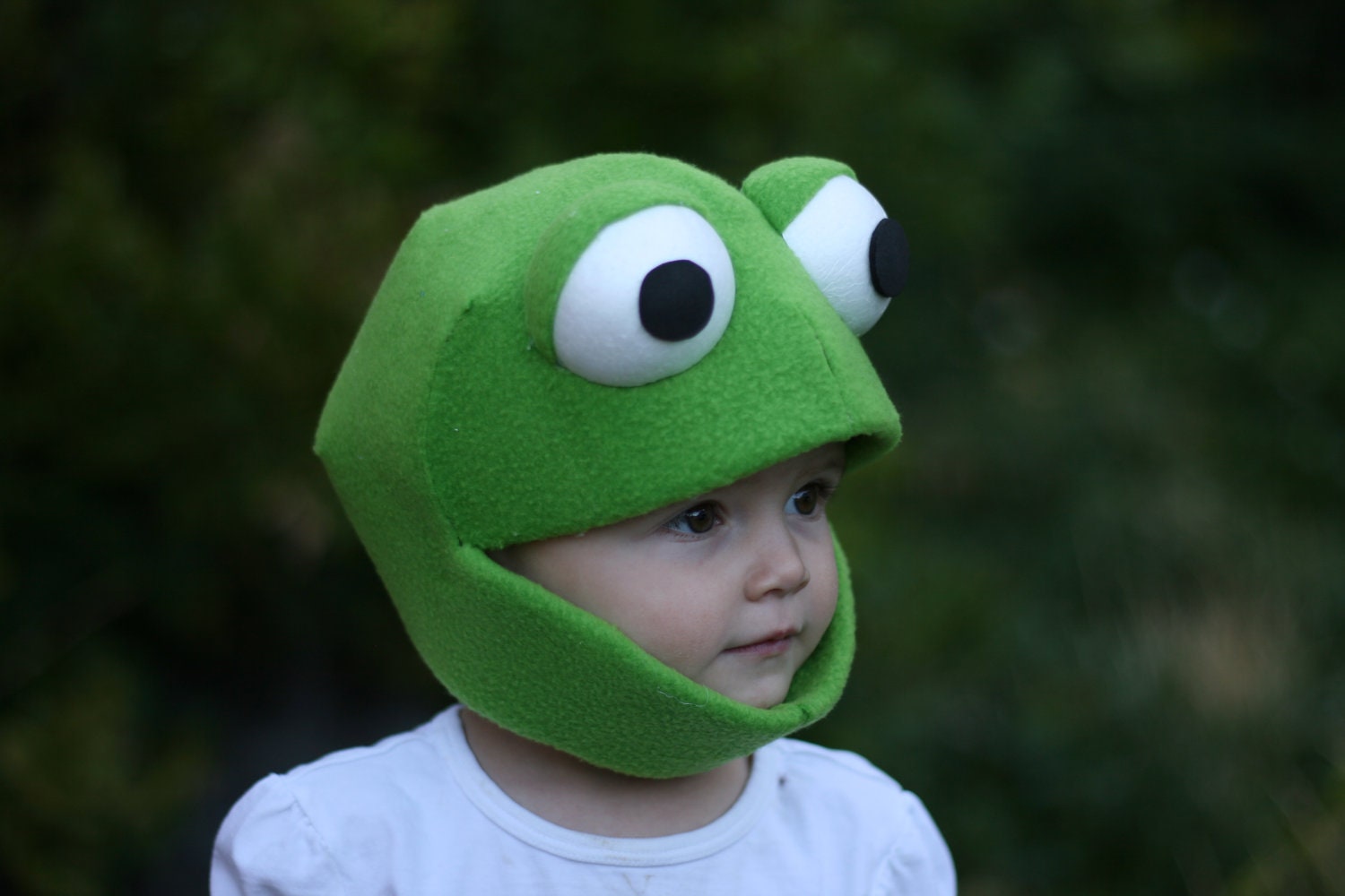 Frog Mask Size Small Child - JustZipity