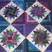 Jewel Starburst Lap Quilt