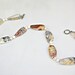 Golden Honey Agate Necklace - Gorgeous Natural Crazy Lace Swirl Gemstones with Sterling Silver Toggle by Mei Faith