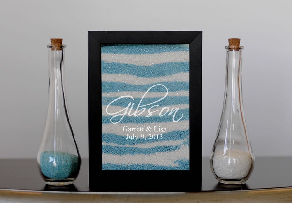 Unity Sand Frame Shadow Box with Engraving
