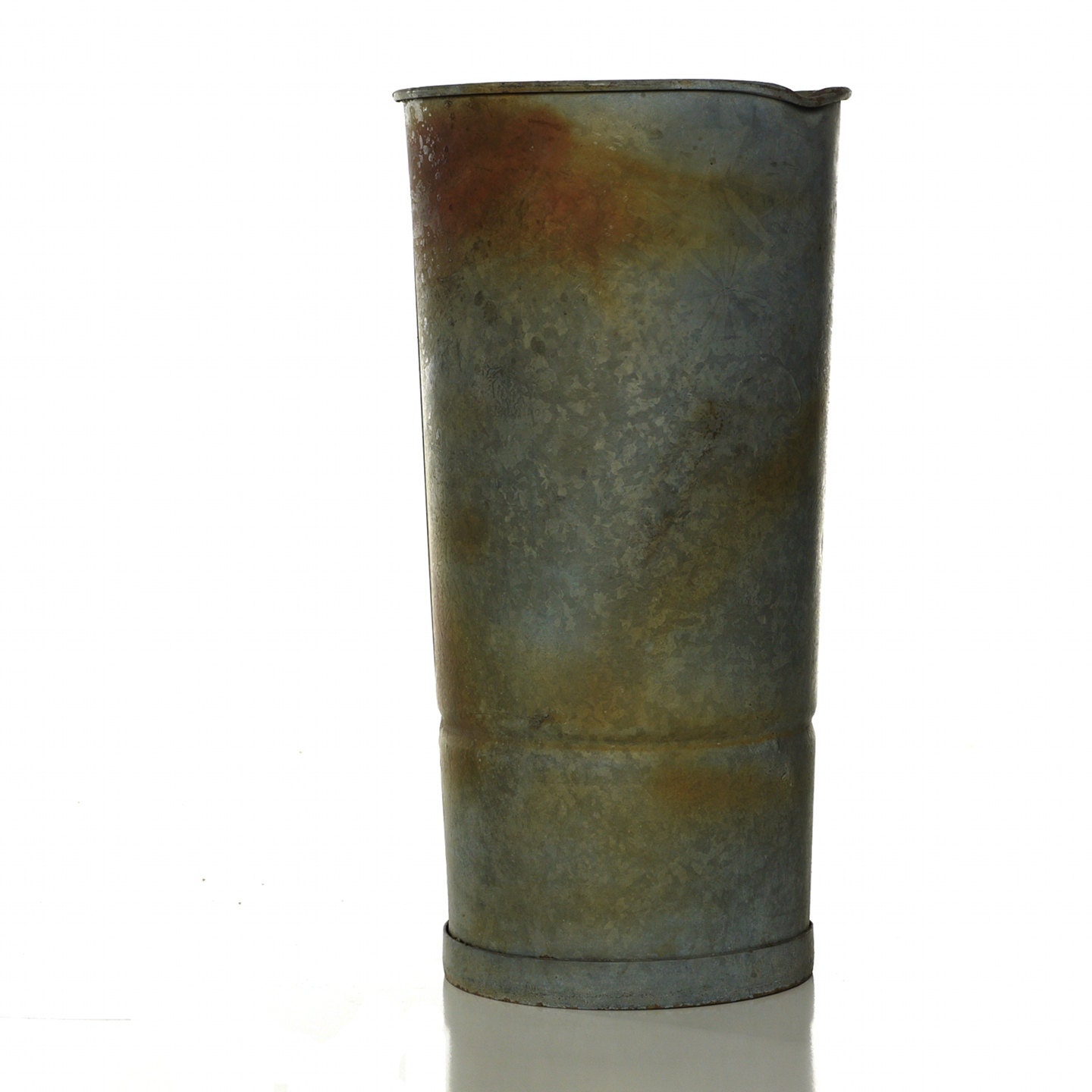 Reserved, Vintage Flower Bucket, Metal Sap Pail
