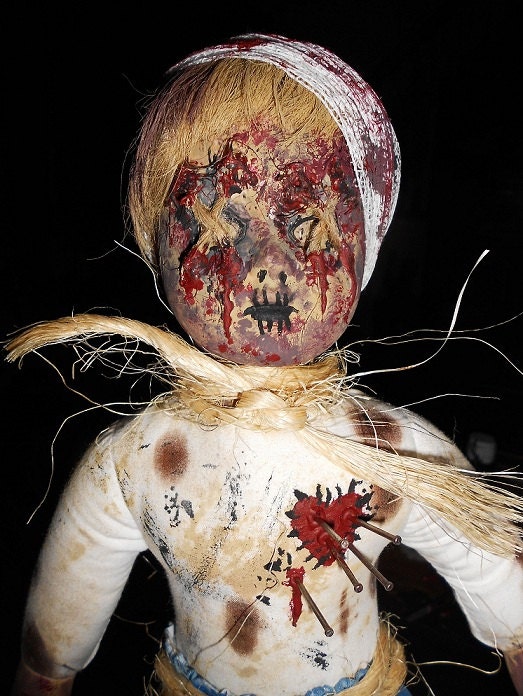 Selfish Sam the Voodoo Man Horror Doll
