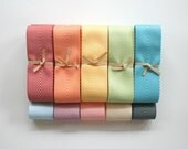 Chevron Twill Herringbone Ribbon - 1.5 Inch Width - Packaging and Gift Ribbon 5 Yard Section