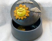 Ceramic Keepsake Box - Day and Night