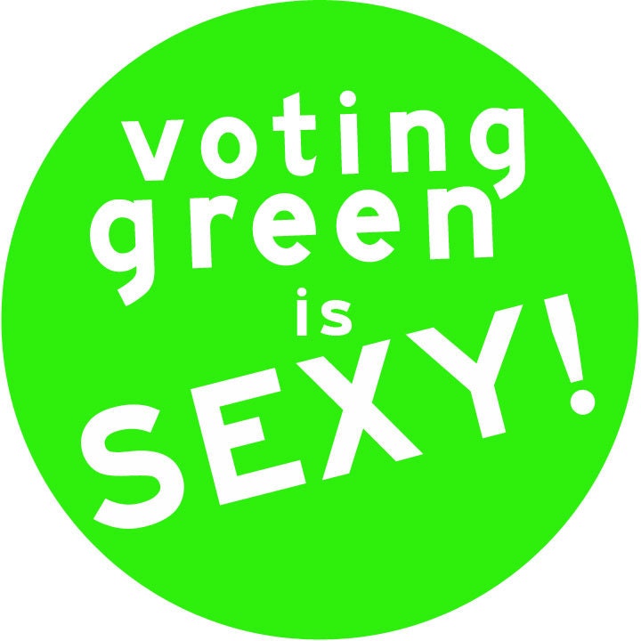 Voting Green Is Sexy - Roll of 1000
