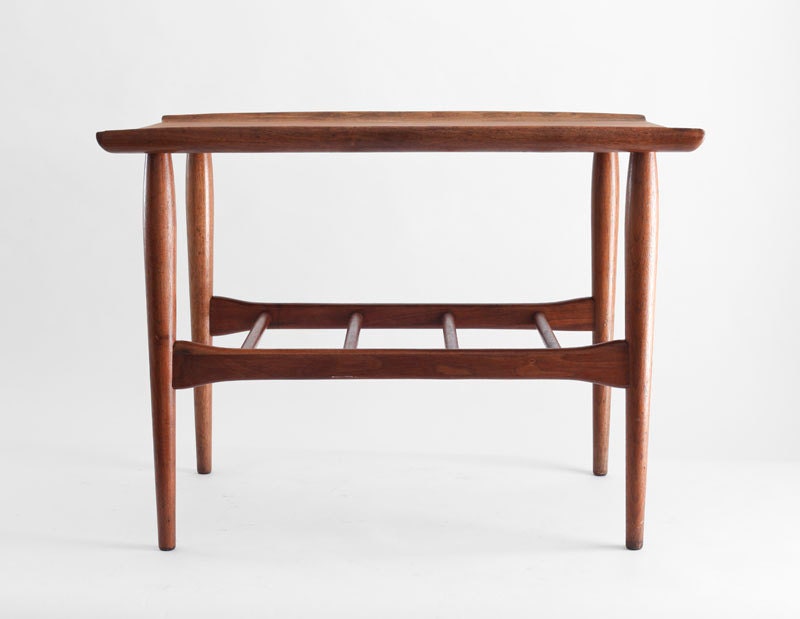 Mid Century Modern Wood Coffee Table - Side, Retro, Retro