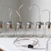 PARTY LIGHTS - Mason Jar String Banner Lights with 8 pint Ball Mason Jars Upcycled Rustic Wedding Holiday string of Lights - BootsNGus lamp