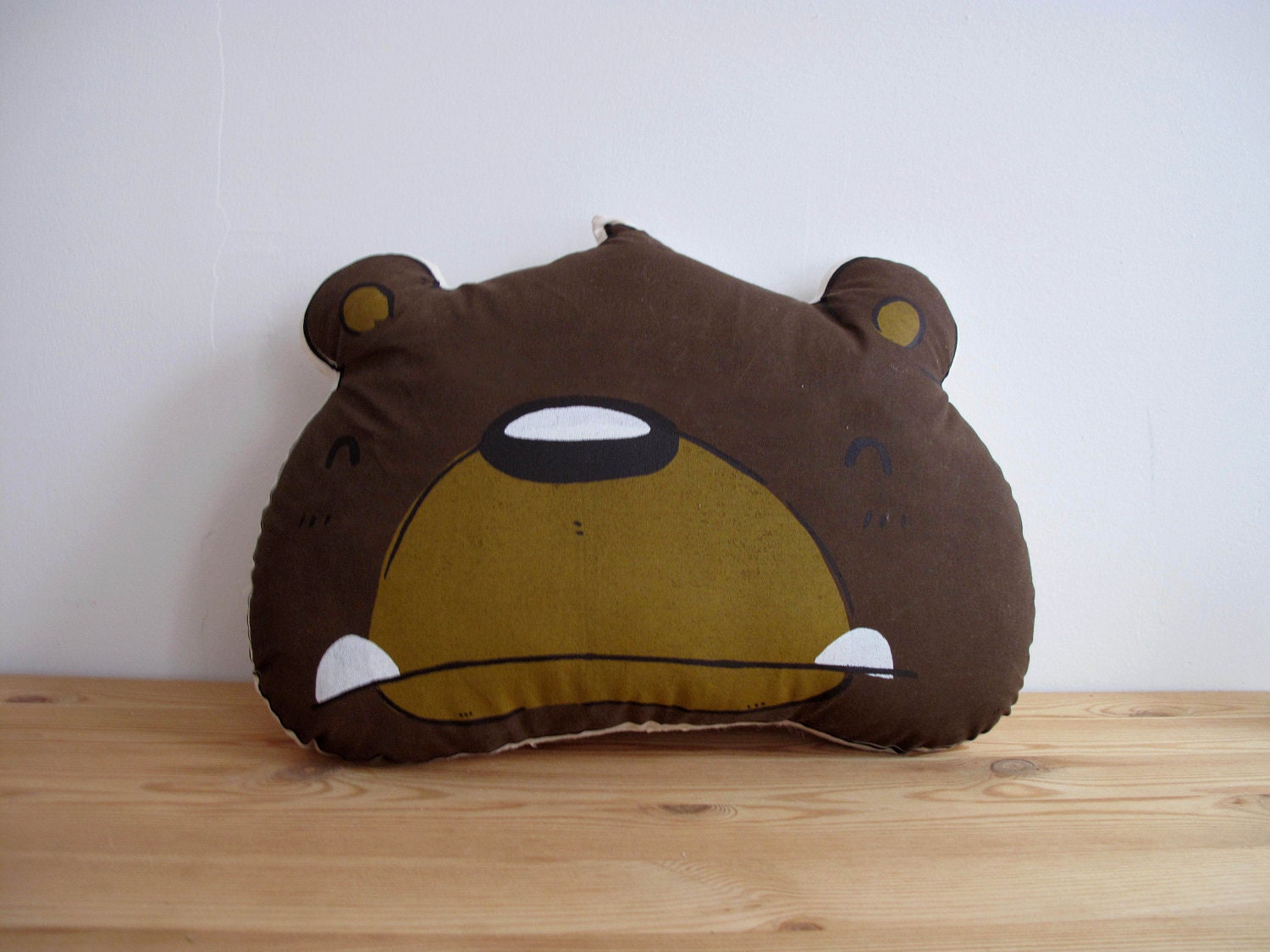 SALE Plush Bear Pillow
