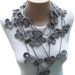 PDF Tutorial  Pattern... Crochet Scarf, Lariat  Necklace -1