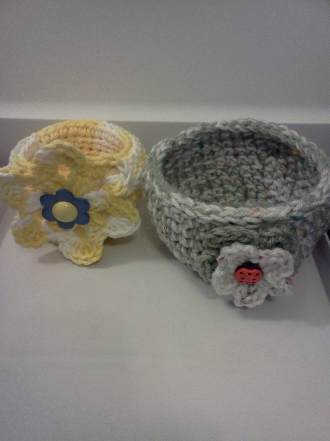 Crocheted Everything Bowls, Storage, Organization, Decorative,