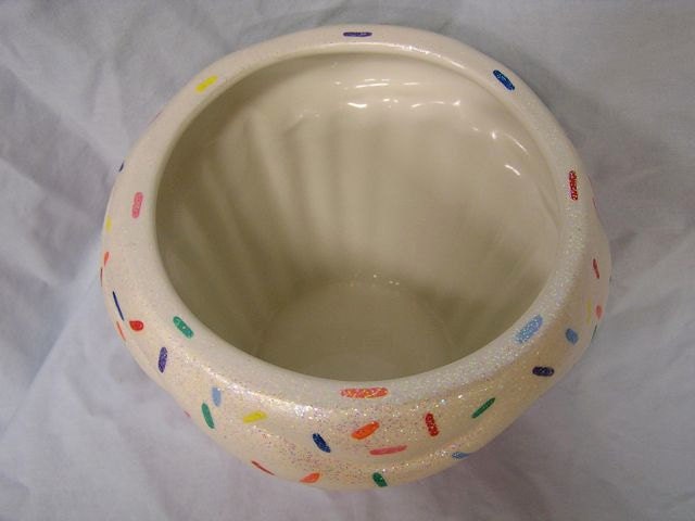 Rainbow Sprinkles Pink Crunch Cupcake Jar