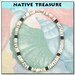 Native Treasure Tiger Puka Shell Necklace Surfer Beach Choker - 8mm (5/16") - 18" Inch