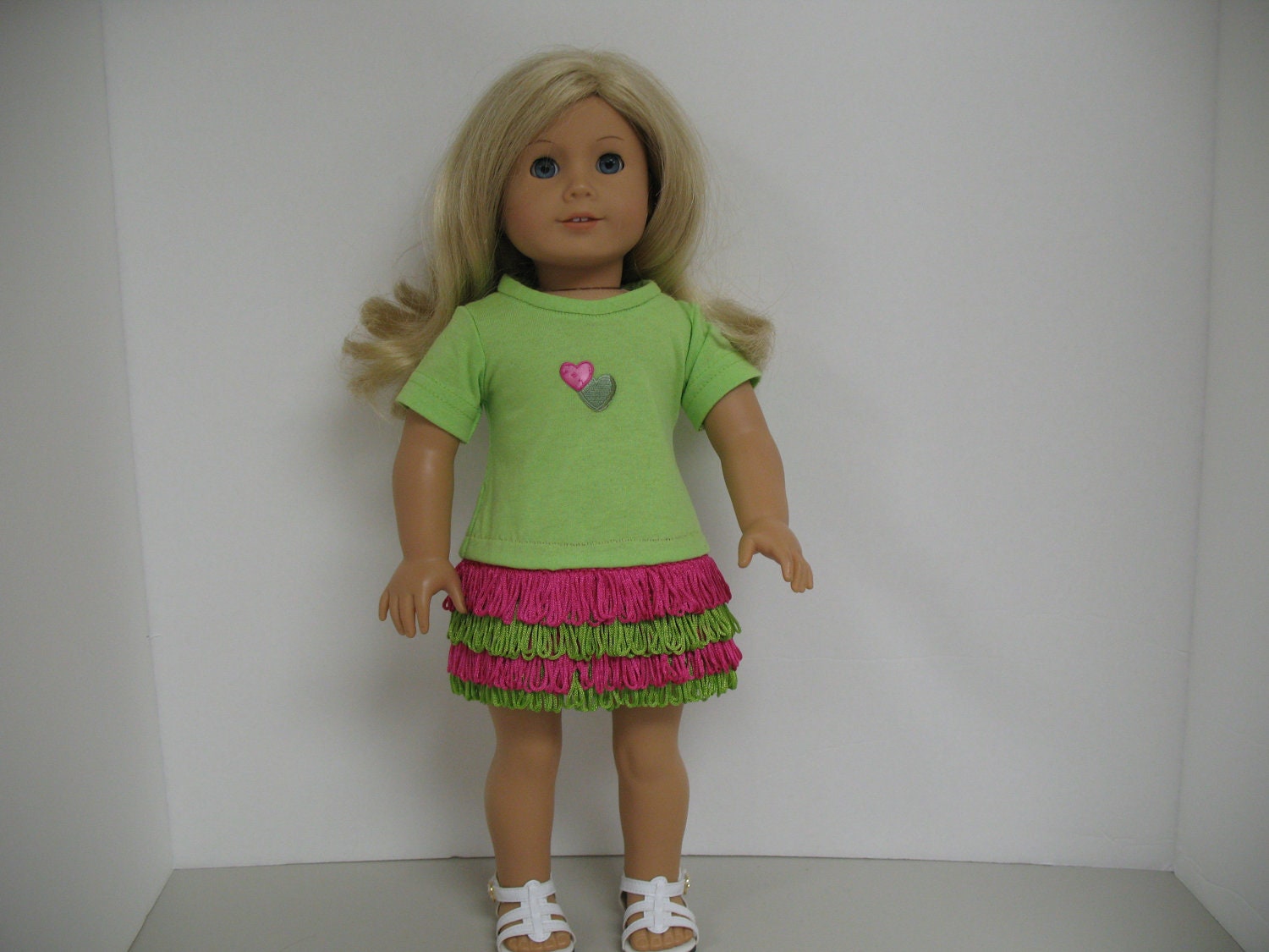 American Girl Doll Summer Fun Dress by Donna Cotterman