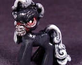 Nightmare My Demon Pony Converted My Little Pony OOAK MLP