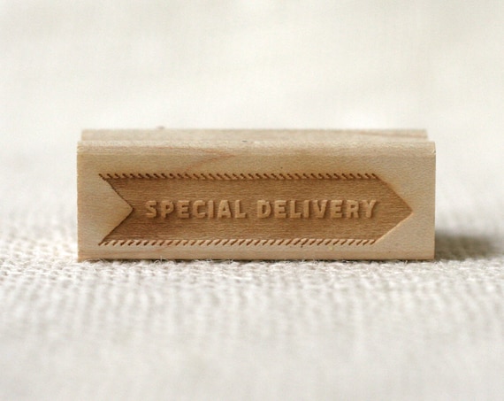 Rubber Stamp - Special Delivery