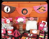 Halloween Custom Printable Party Kit Package Instant Download Digital PDF Il_170x135