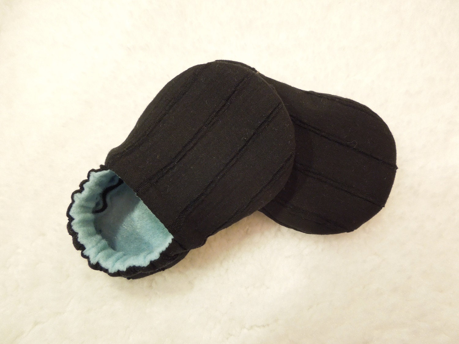 black baby shoes 'All Dressed Up' - black cotton soft baby shoes - Newborn 0-6 6-12 12-18 18-24 ...by birdy boots on Etsy