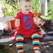 Glittery Uno Red Birthday Dress - Colorful, Fun Dress for First Birthdays