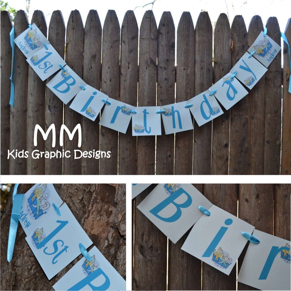Animals Theme - Birthday Banner Il_170x135