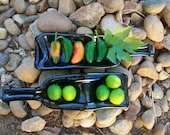 2 Piece Wine Bottle Serving Set, Available in 4 Colors, Amber Brown, Emerald Green, Clear & Yellow