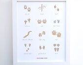 Desert Animals Wall Print
