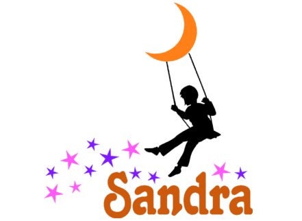 Wall Decal Wall Sticker Nursery decal - Personalized girls room decal-31 X 32 inch wall decor