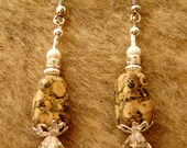 Marbled Gemstone Earrings