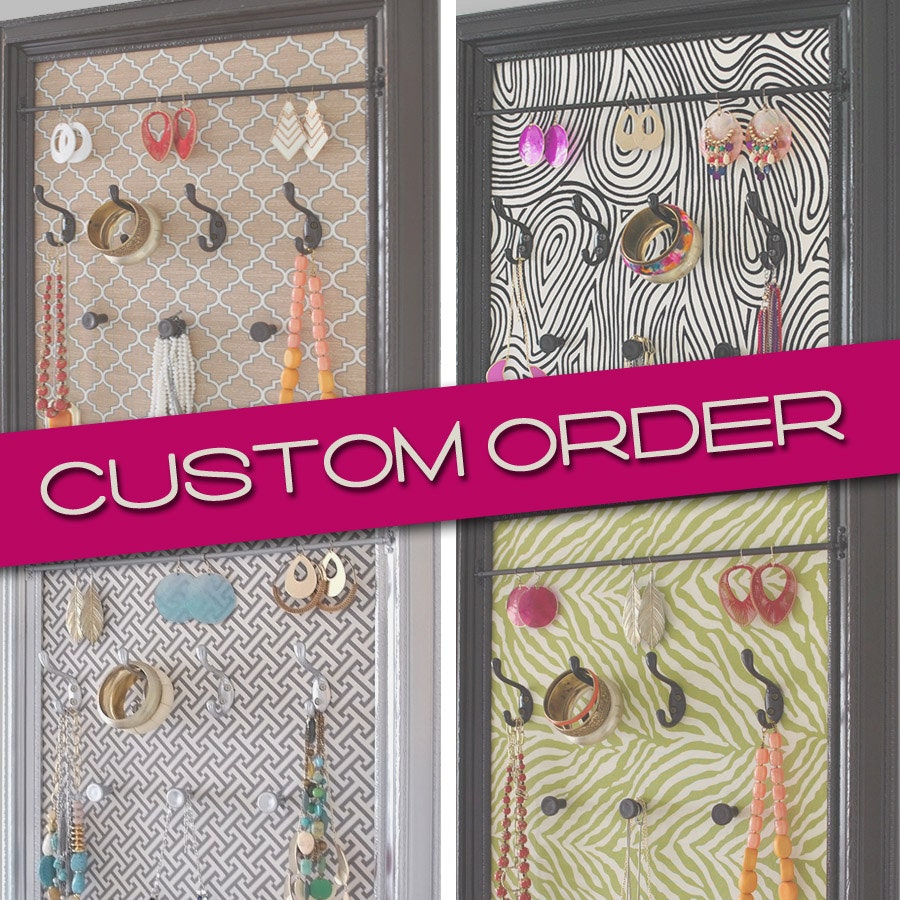 Custom Jewelry Organizer