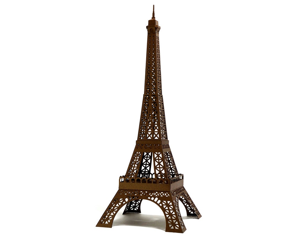 Eiffel Tower Paper Model (ASSEMBLED)