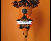Vintage Inspired Oversized Halloween Tussy Mussy