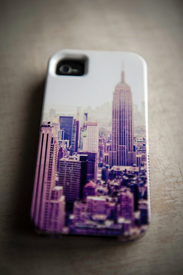 iPhone 4 4s case - New York City print,  iPhone hard case - The City - photography, accessories for iPhone, urban, NYC design, iPhone 4 4s