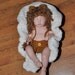 Lion Hat and Diaper Cover, size Newborn and 3 to 6 months