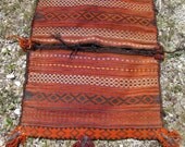 3 ft x 2 ft Tribal Khurjeen Saddle Bag. Hand Woven Wool. Cushions/pillows.