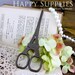 1pcs High Quality Vintage Style Eiffel Tower Stainless Steel Antique Bronze Scissors  (T09)