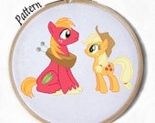 Apple Jack and Big Mac 2 Cross Stitch Patterns