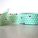 Aqua Hearts Washi Tape with Red Hearts Perfect Wedding Decor