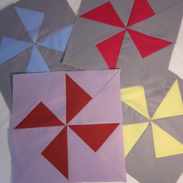 Pre-Cut Quilt Block of the Month in Your Choice of 100% Cotton Fabrics - BOM - 6