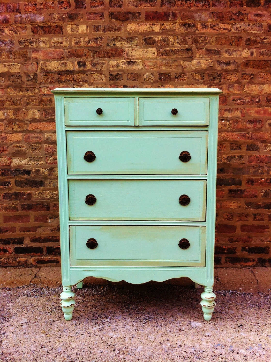 mint dresser; i need this in my life Green painted furniture, Redo